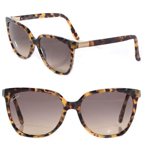 gucci blue tortoise shell sunglasses vintage|Gucci oversized tortoiseshell sunglasses.